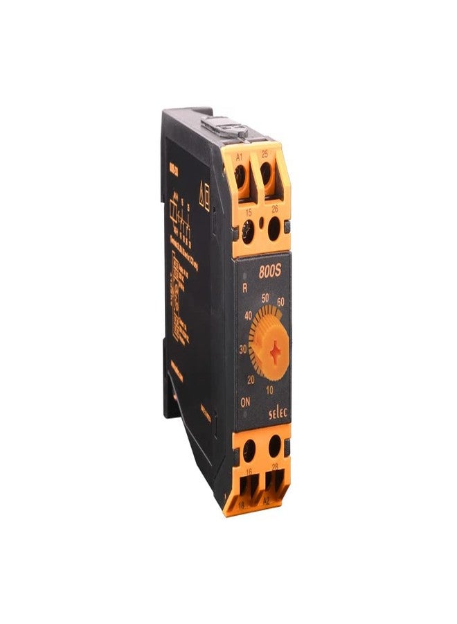 Selec 800S-1-ON-60S-230، مؤقت تناظري للتأخير/الفاصل الزمني - Image 1